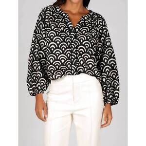 NEW SINCERELY OURS blakely top in midnight fan